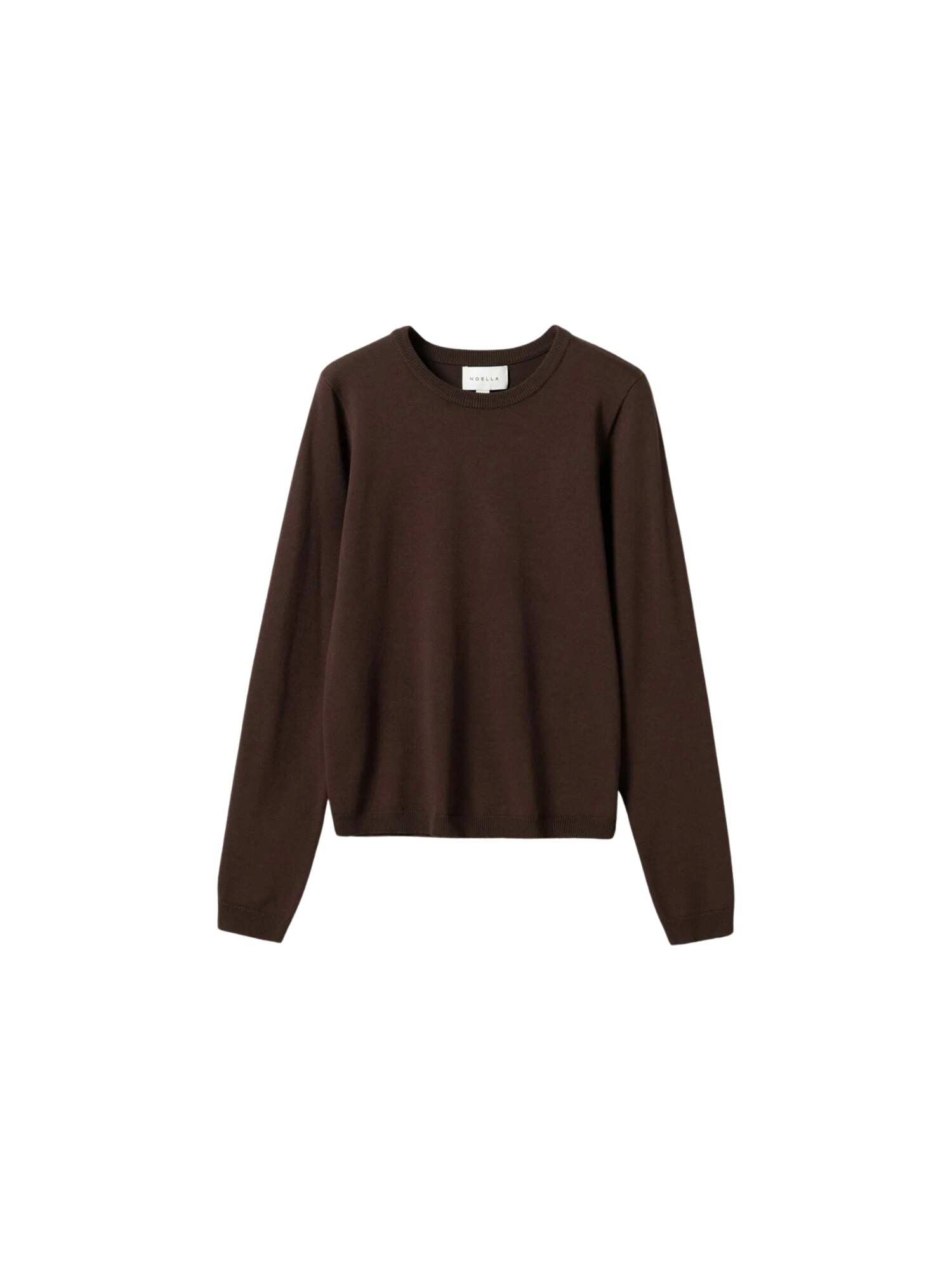 Noella Top ' N-Mardine Knit ' chocolate