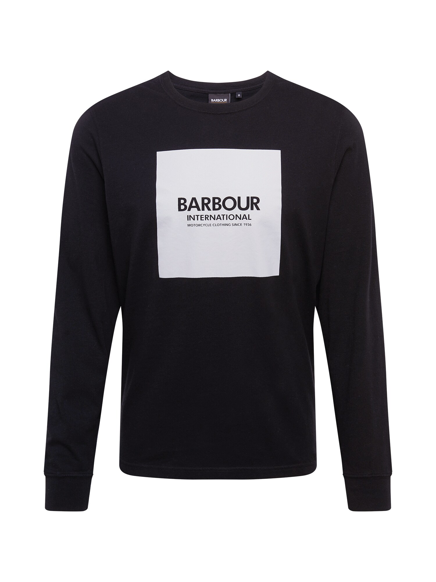Barbour International Marškinėliai  juoda / pilka