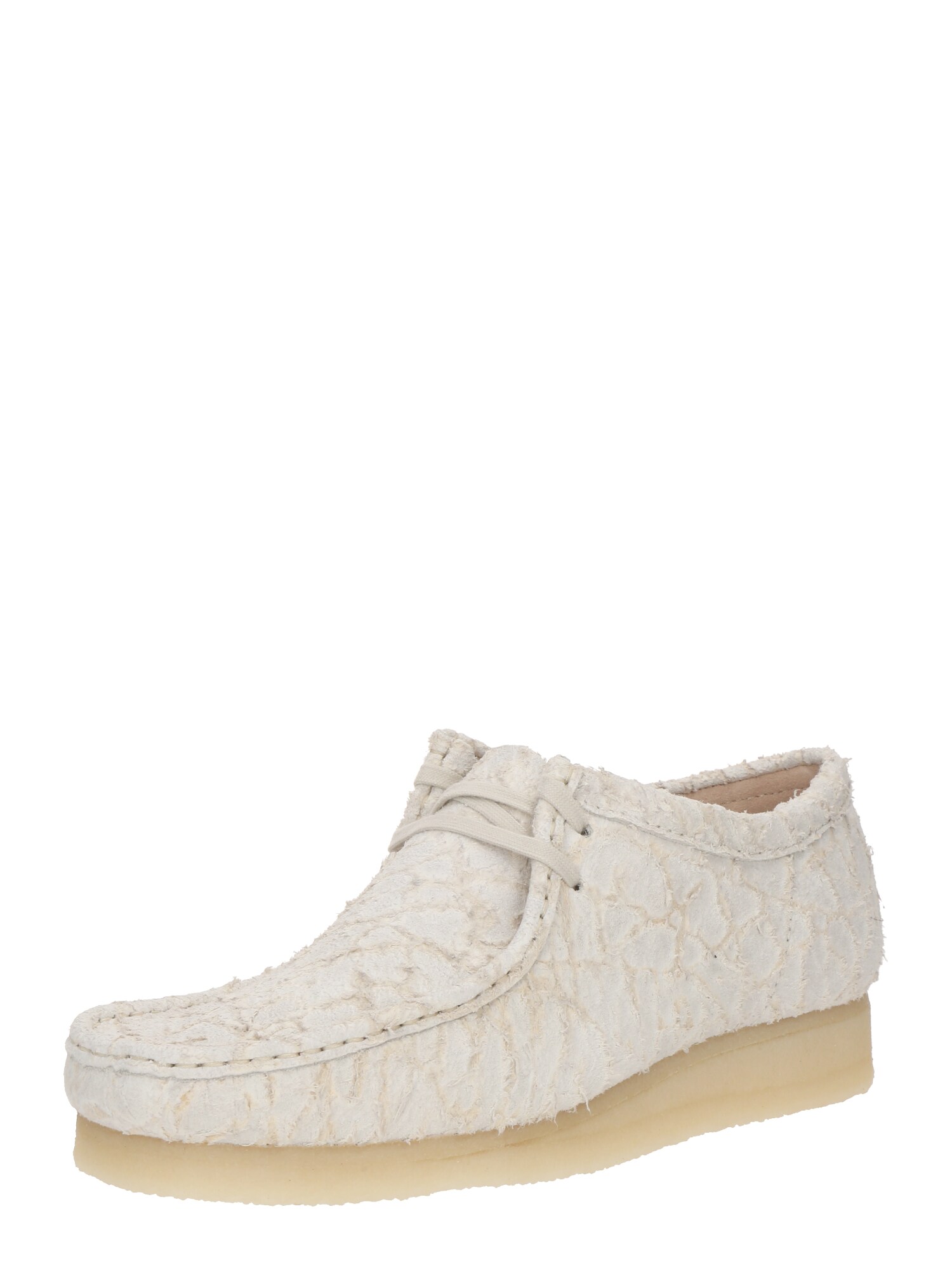 Clarks Originals Mocasini Wallabee  șampanie / bej deschis