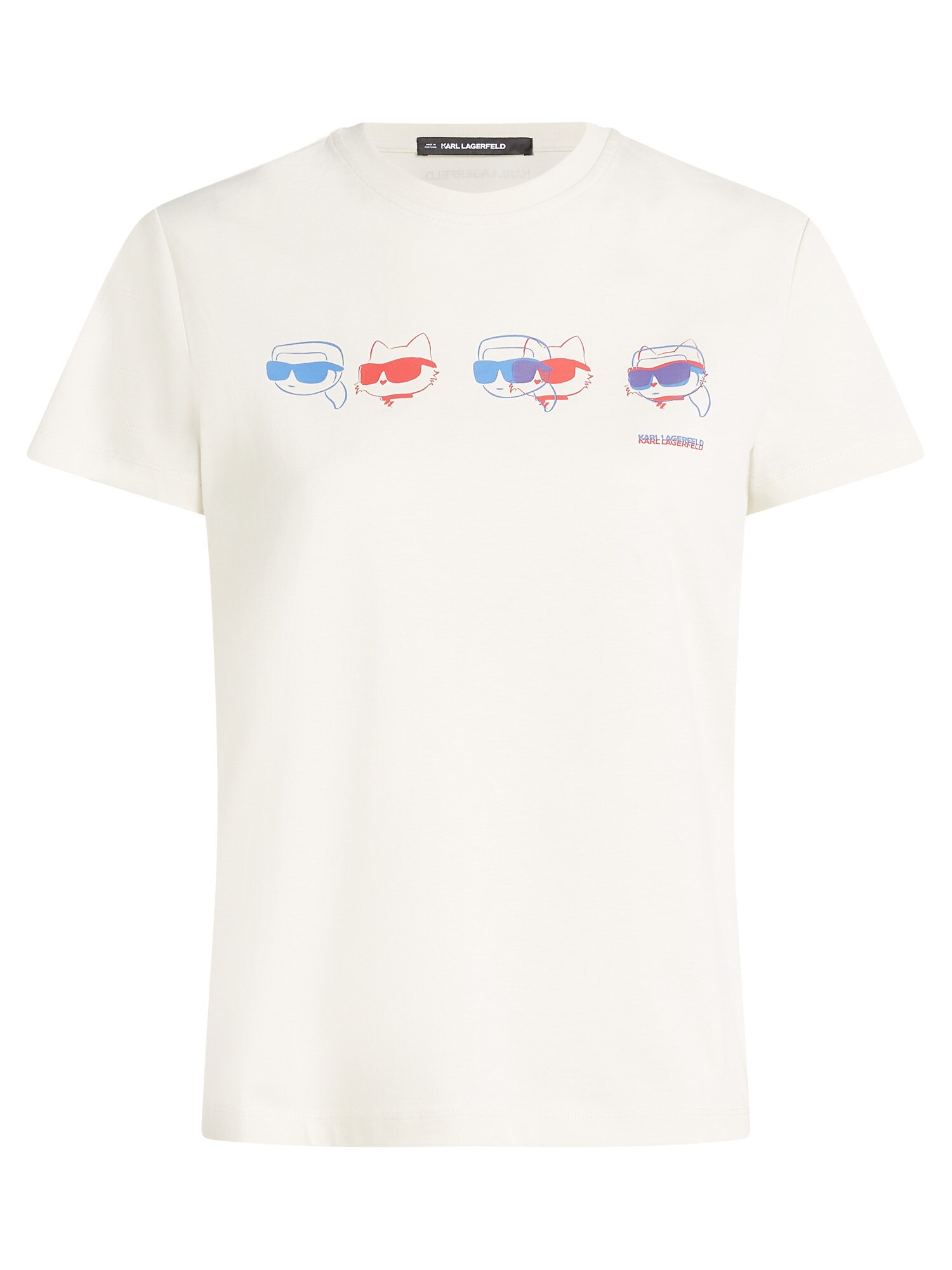 Karl Lagerfeld Tricou  crem / mai multe culori