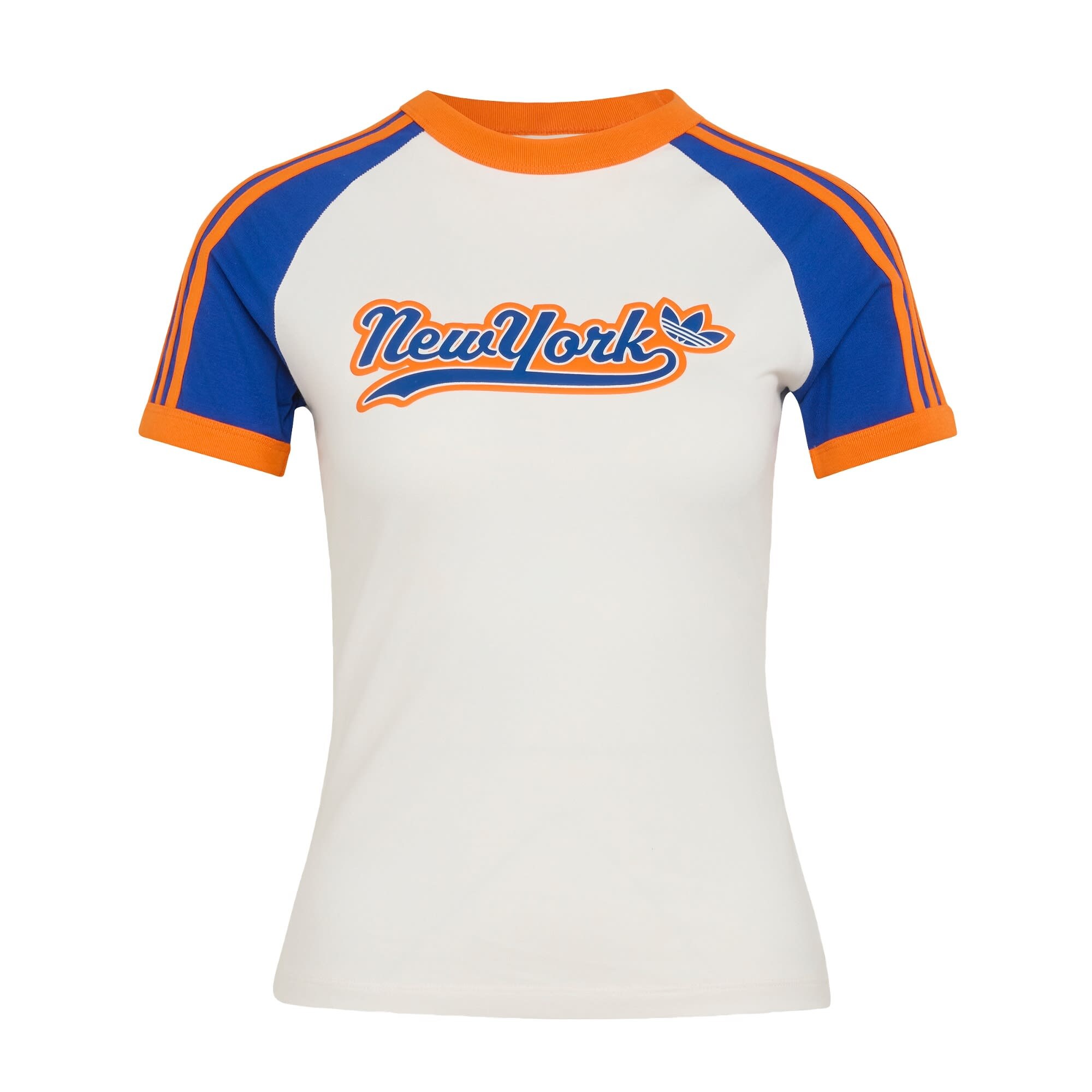 ADIDAS ORIGINALS Camiseta 'City'  azul / naranja / blanco
