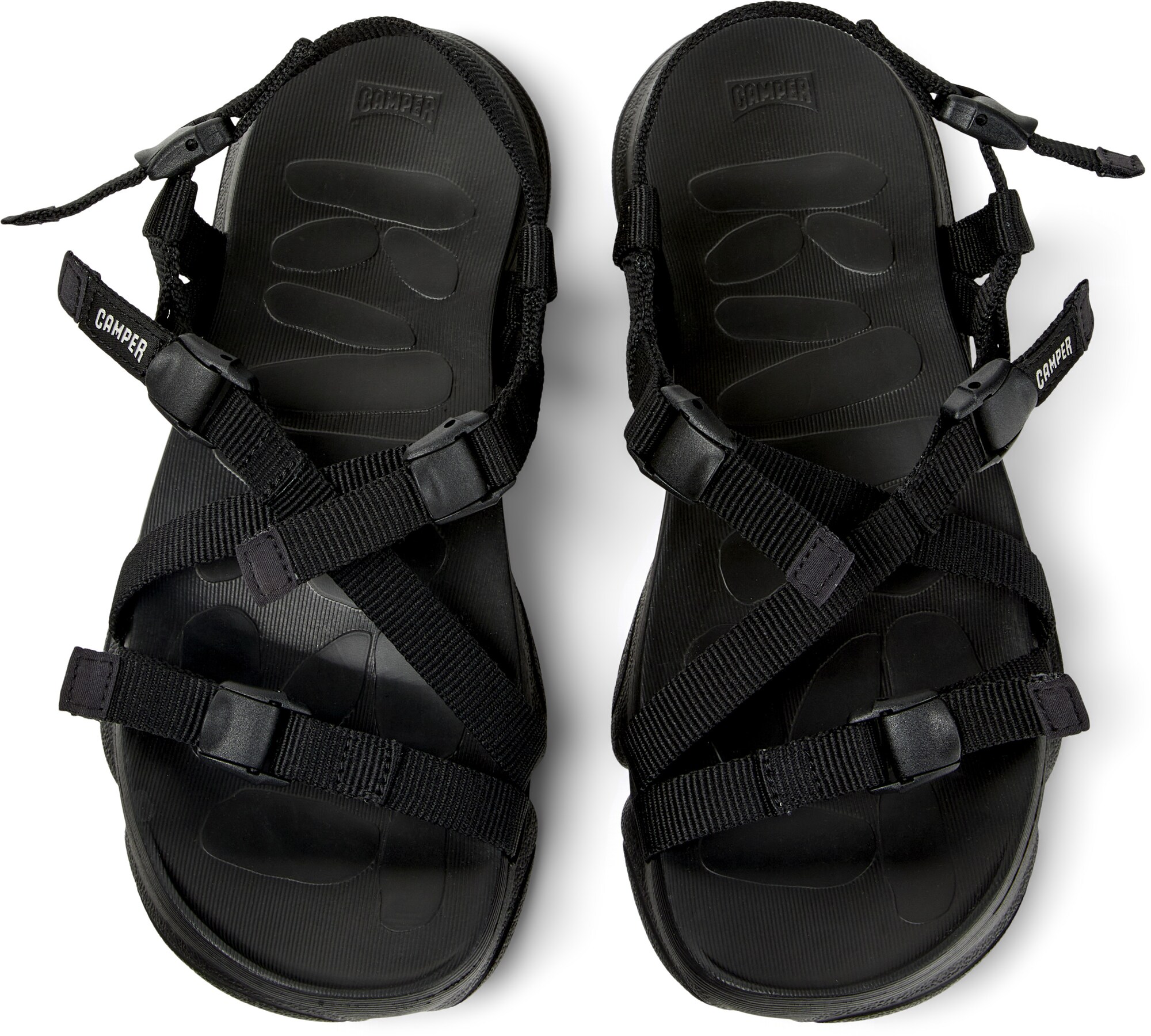 CAMPER Sandalias con hebilla ' Karst ' negro – imagen 3