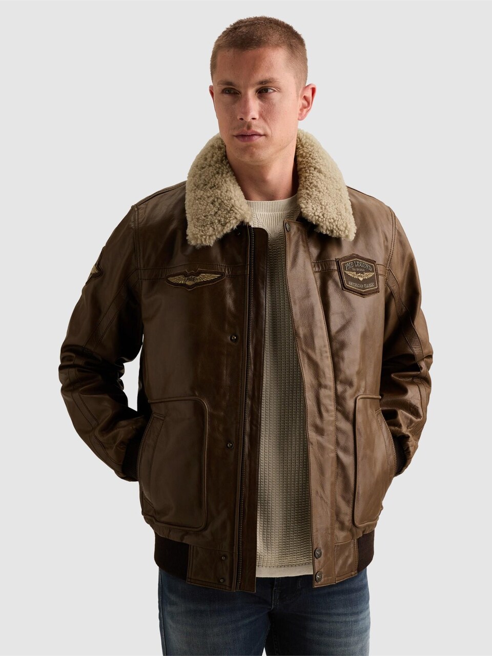 Övergångsjacka 'Hudson bomber jacket'