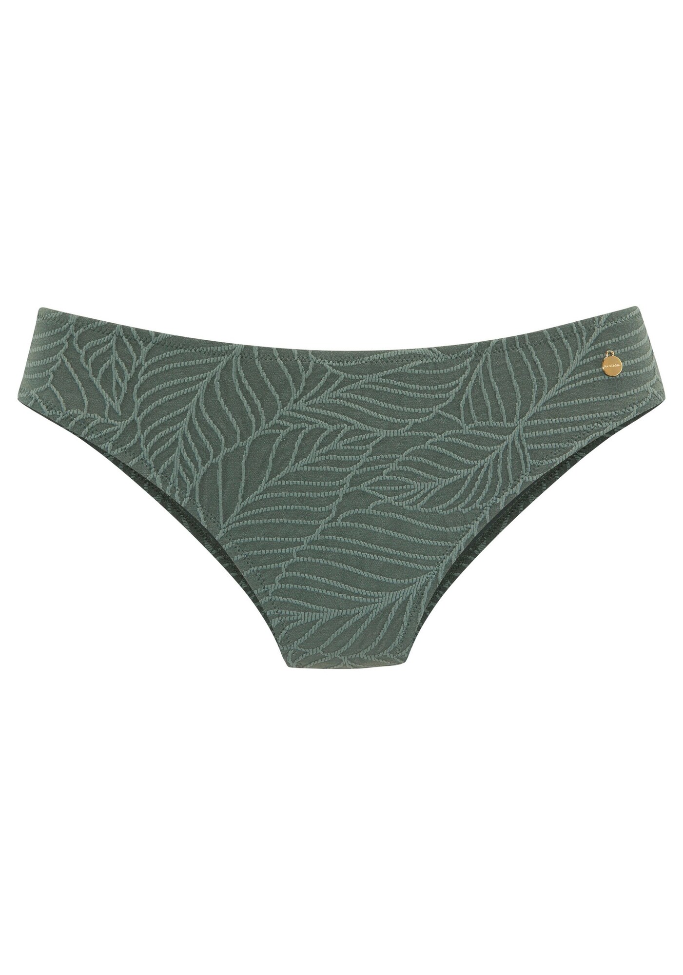 LASCANA Bikini hlačke  temno zelena
