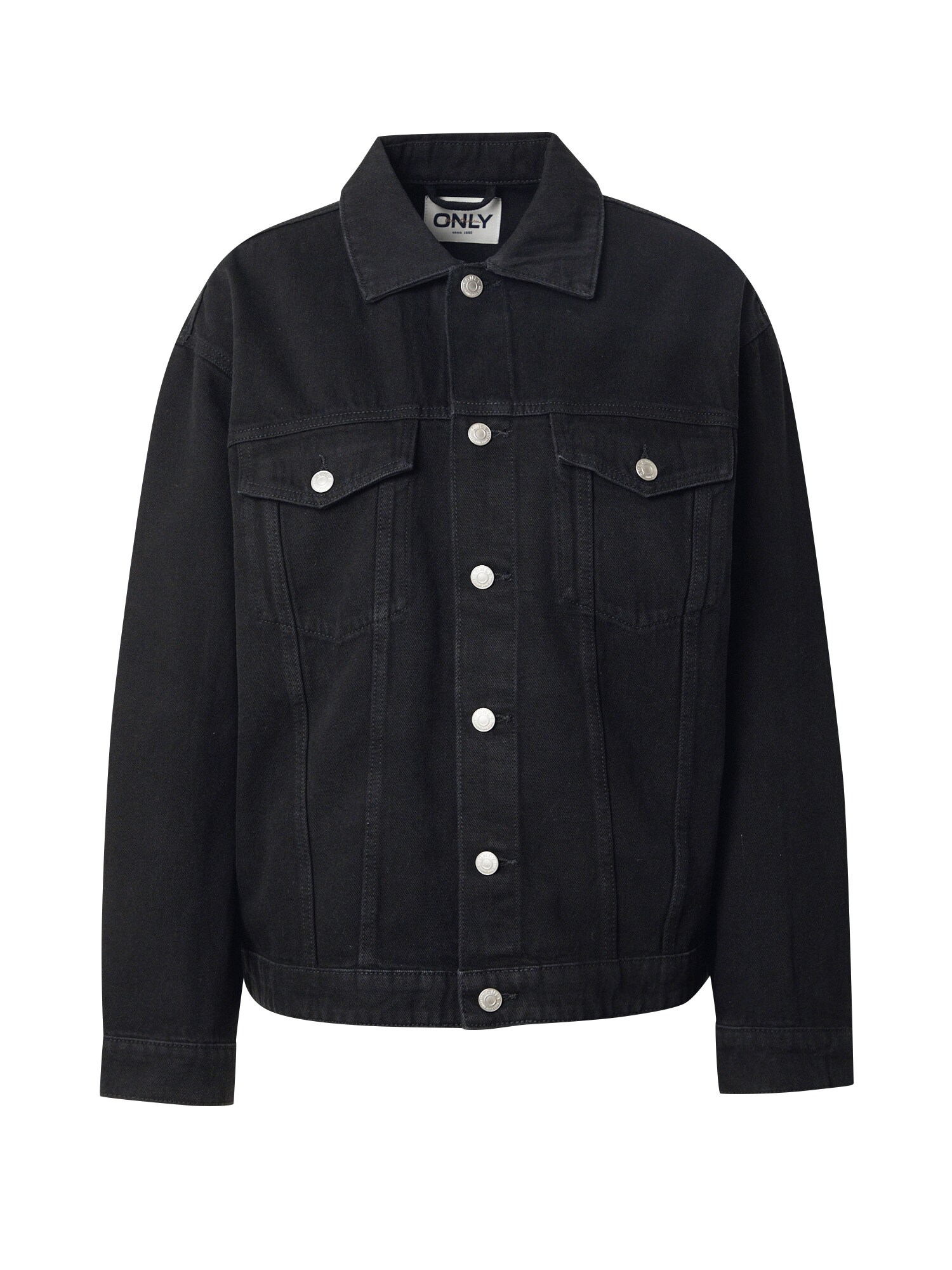 ONLY Geacă de primăvară-toamnă ONLTANYA  negru denim