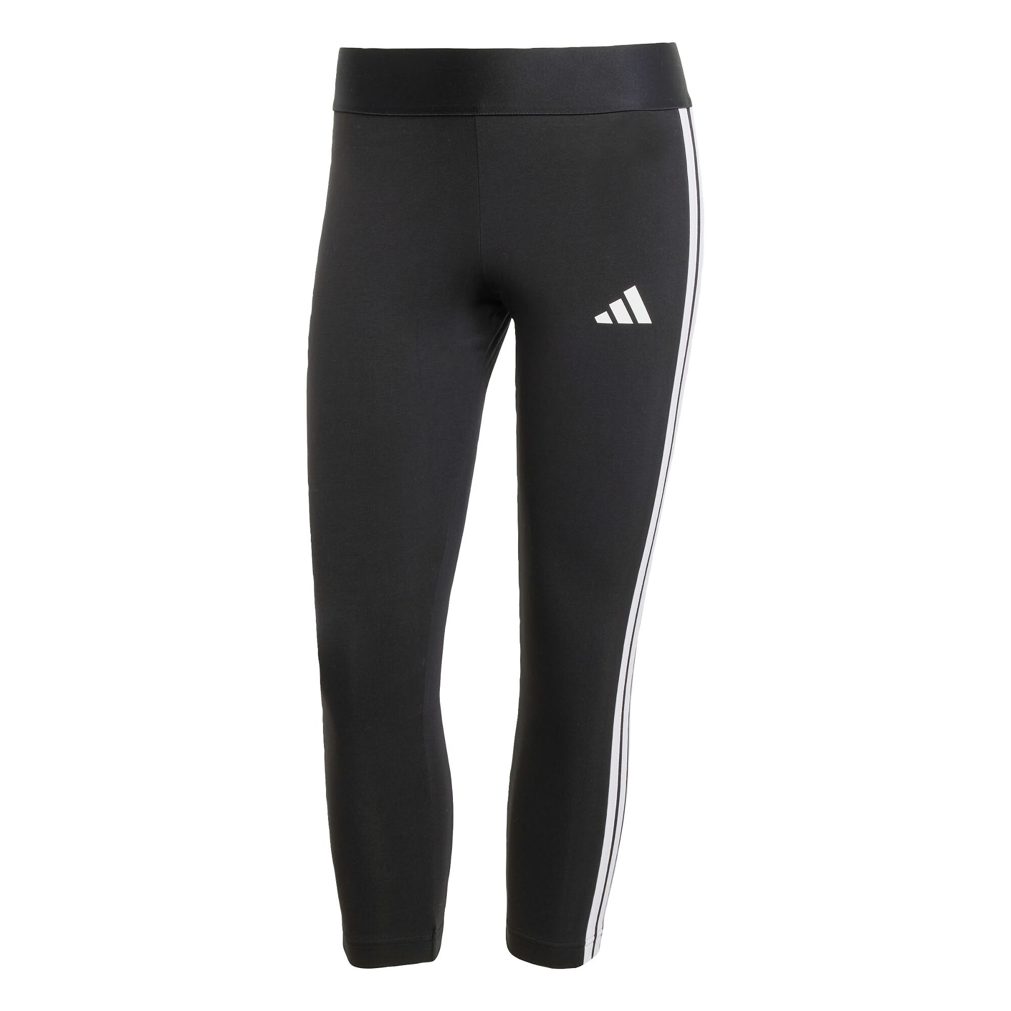 ADIDAS SPORTSWEAR Pantaloni sport Essentials  negru / alb