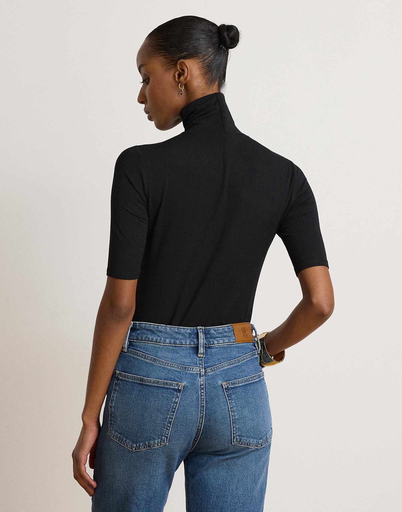 Lauren Ralph Lauren Camiseta 'WILLA'  negro – imagen 3
