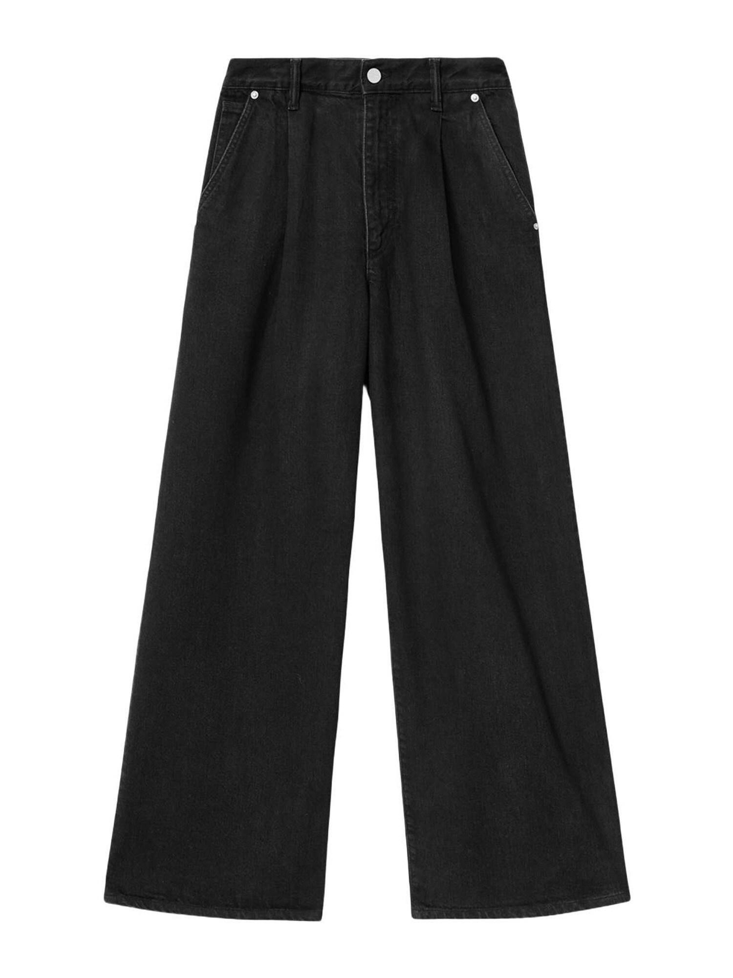 AllSaints Pantaloni cu cute HAZE negru denim