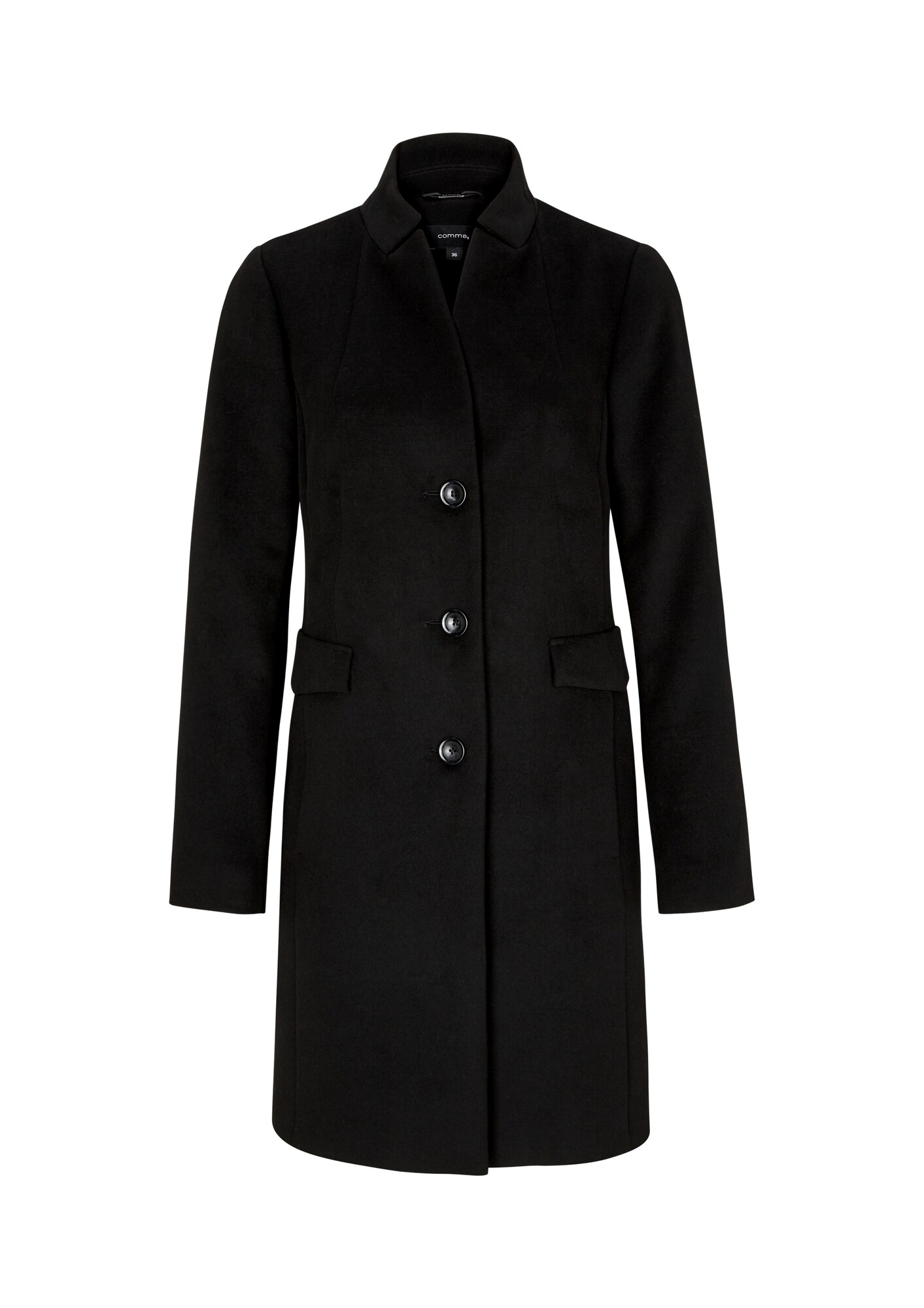 COMMA Rudeninis-žieminis paltas  juoda