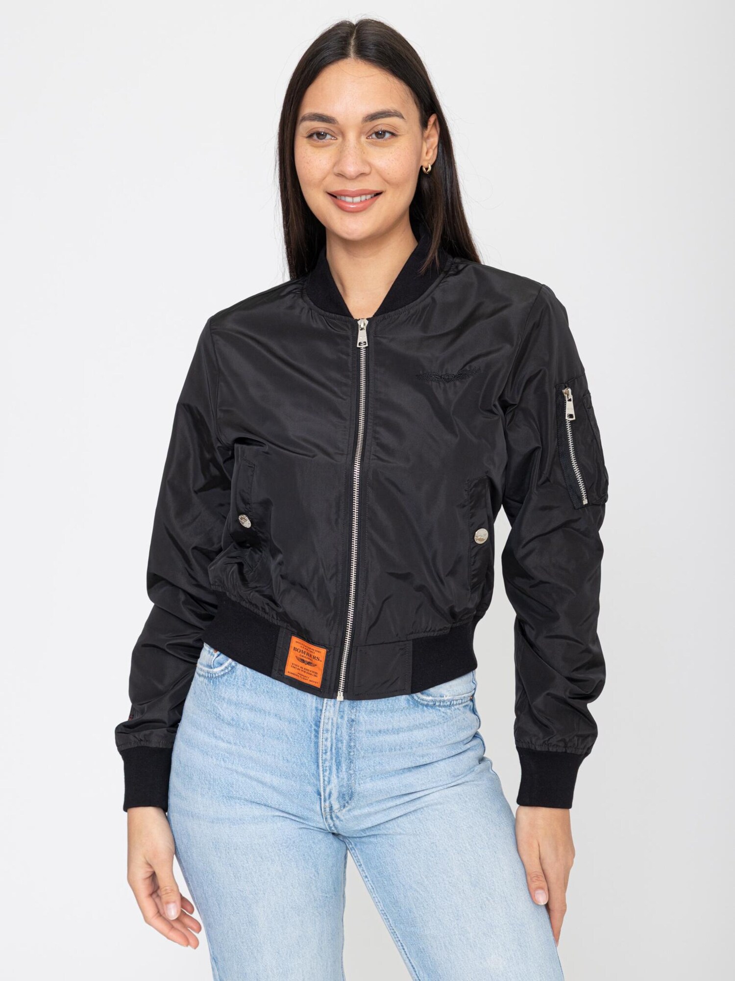 Bombers Tussenjas 'MA1 Women' Zwart
