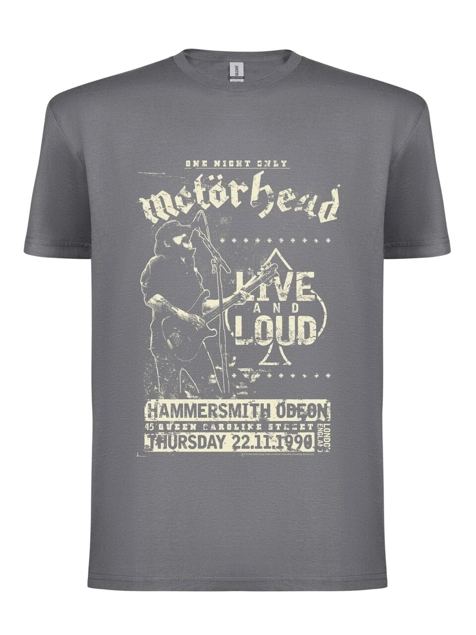 T-shirt 'Motörhead Live and Loud T-Shirt'