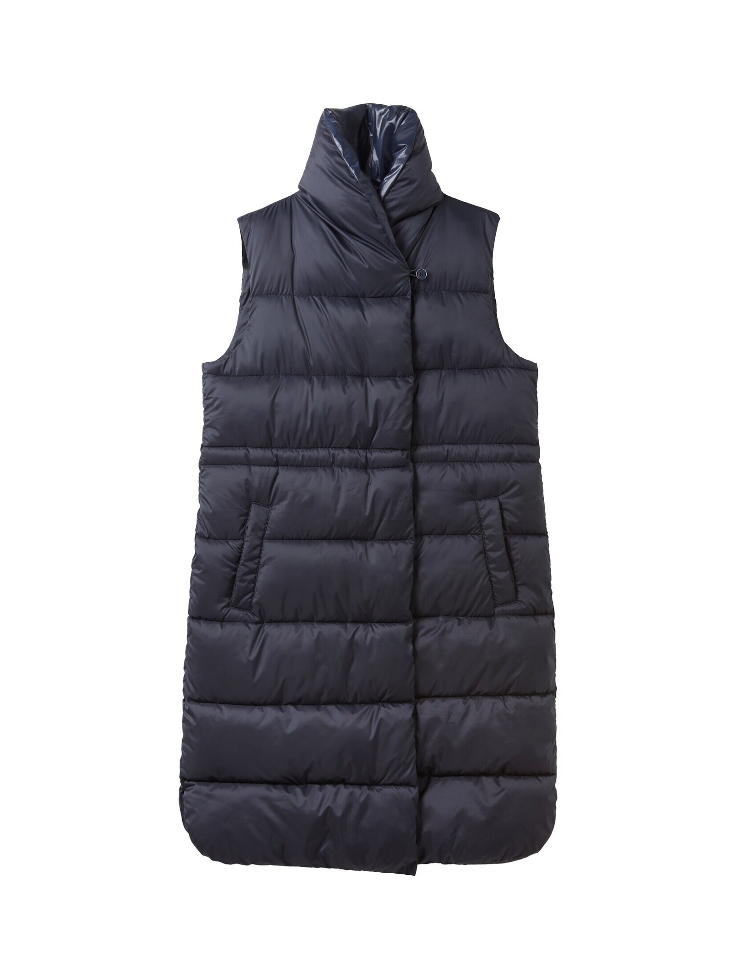 TOM TAILOR Vestă  albastru închis