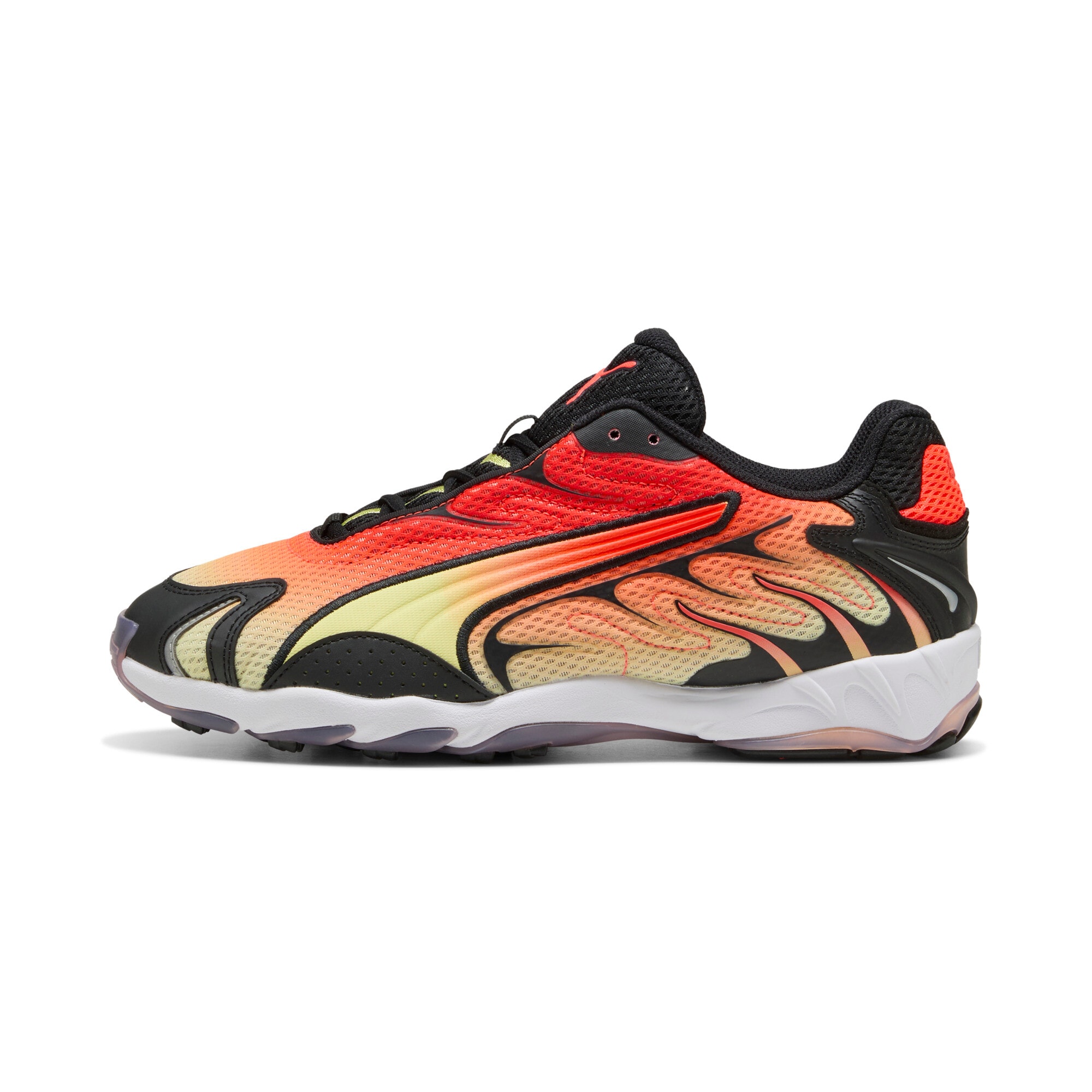 PUMA Sneaker de alergat Inhale  galben / roșu / negru