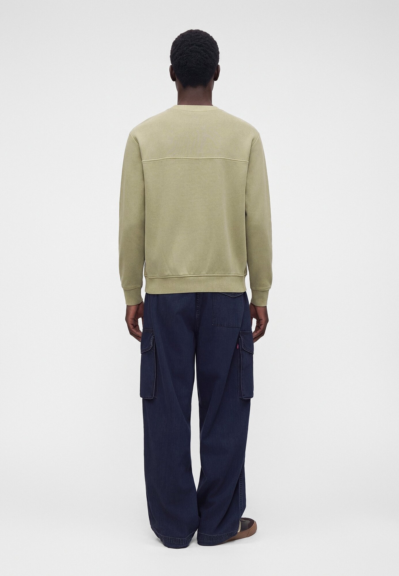 BOSS Sudadera 'We_Casts' verde claro – imagen 3