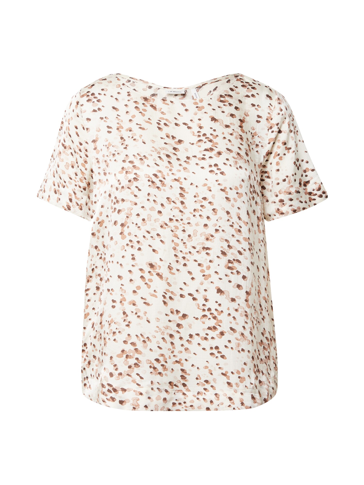 s.Oliver BLACK LABEL s.Oliver BLACK LABEL Bluse beige / braun