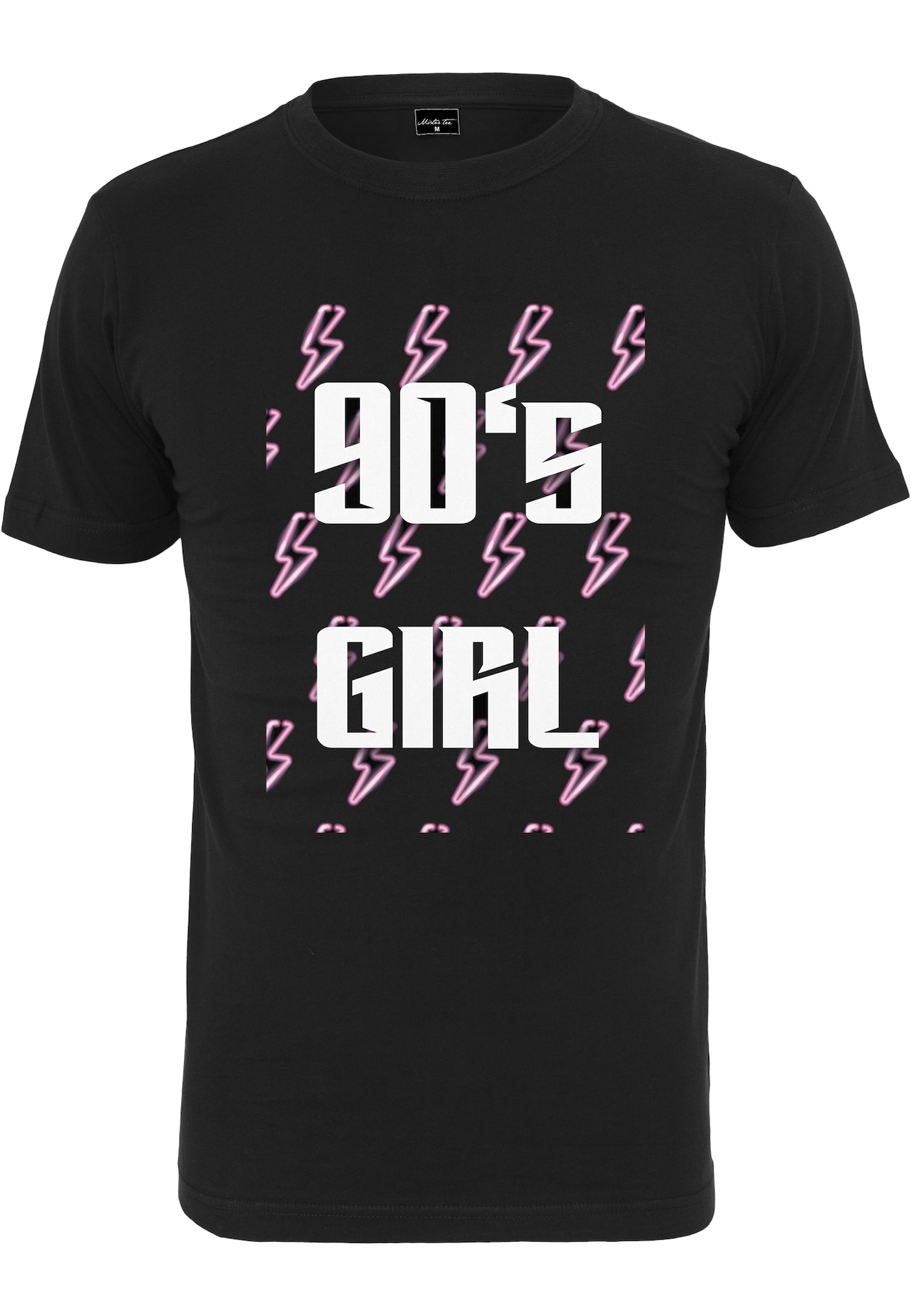 Merchcode Póló '90ies Girl'  lila / pasztellila / fekete / fehér akciós termékkép 1
