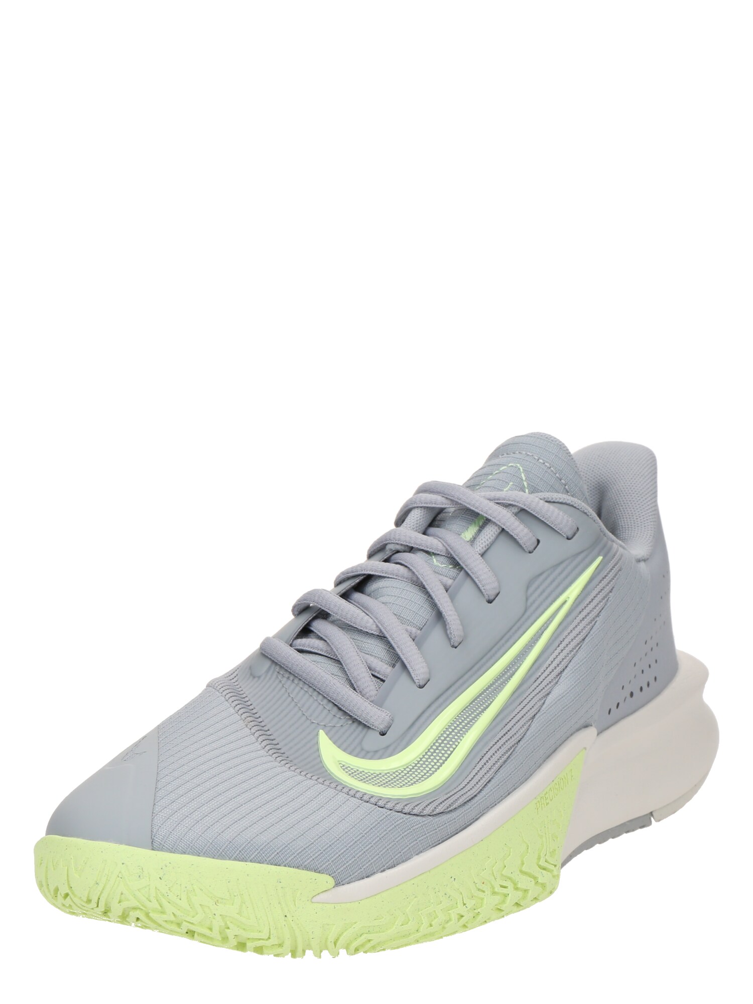 NIKE Sportcipő 'PRECISION VII'  szürke / citromzöld akciós termékkép 1