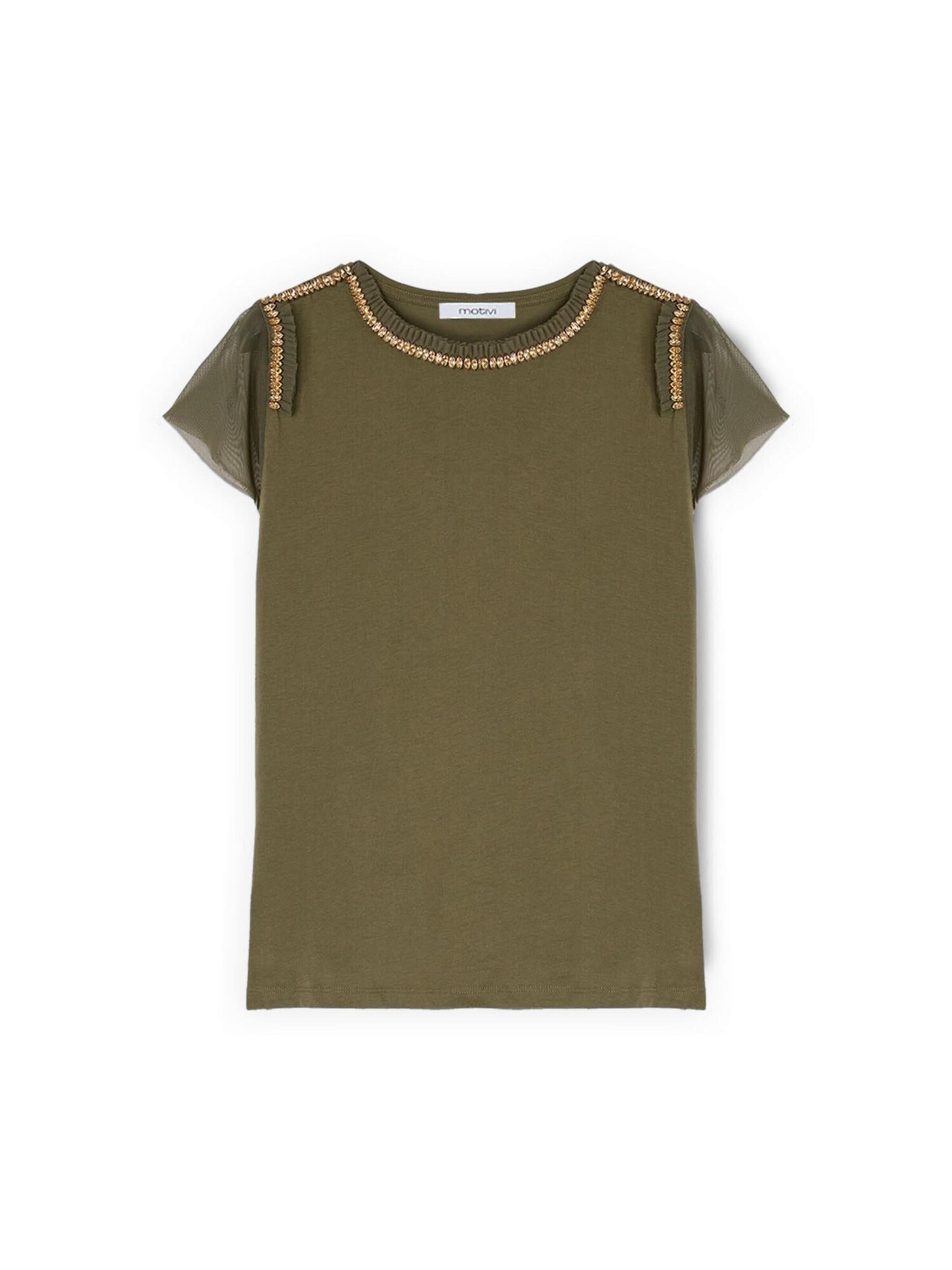 MOTIVI Camiseta  verde hierba