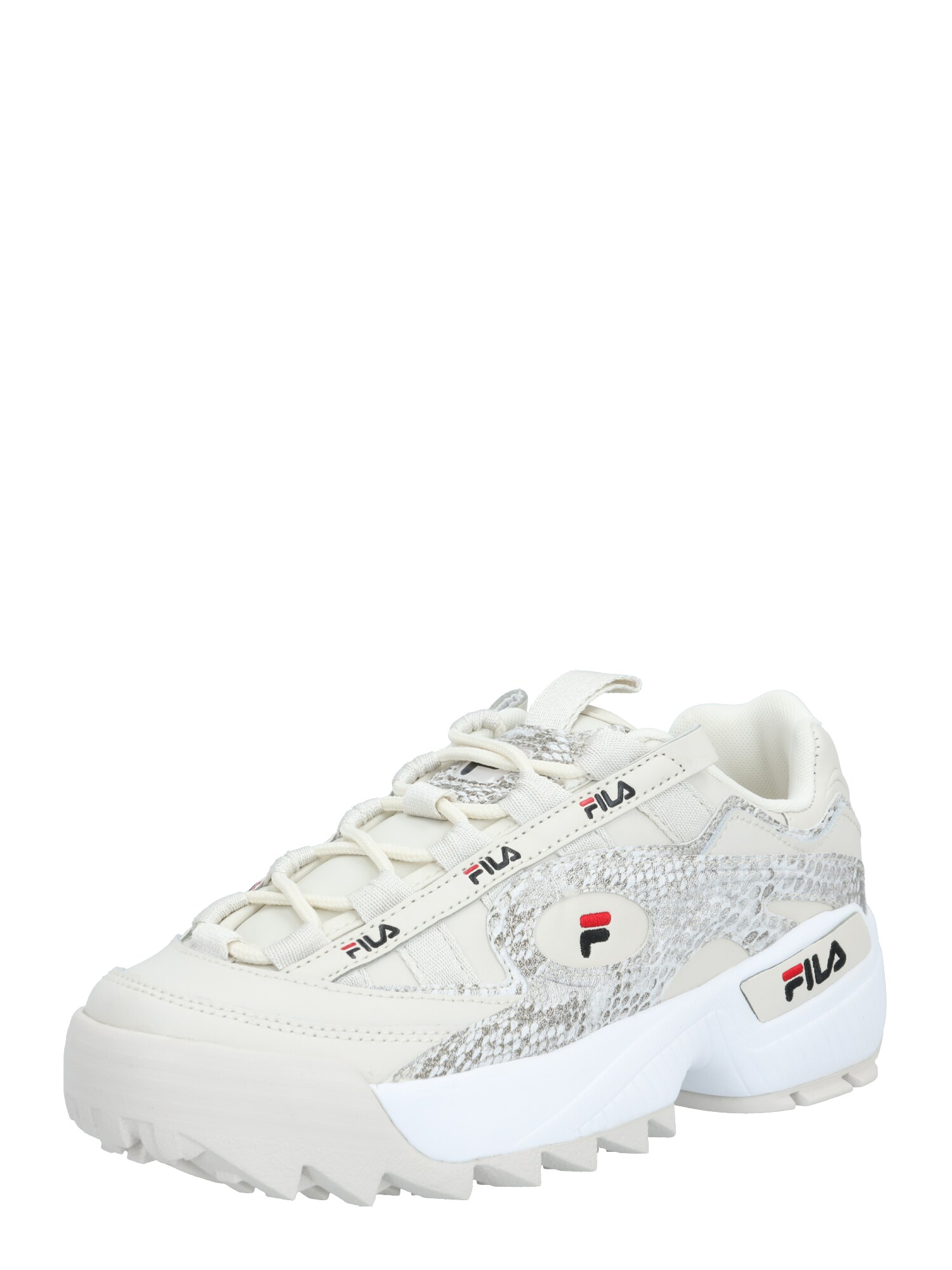 FILA Sportbačiai be auliuko 'Bianco'  juoda / raudona / kremo / pilka