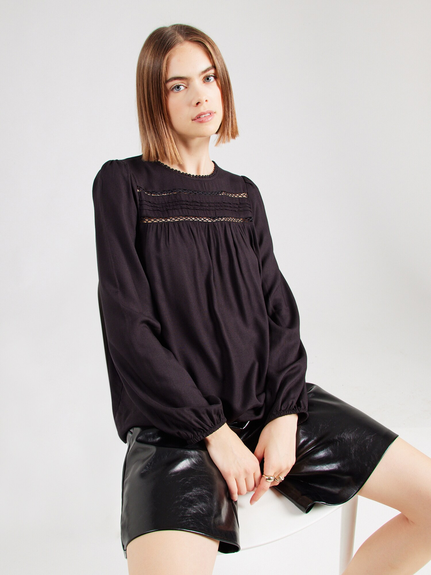 VERO MODA Blúz 'VMDEBBIE'  fekete termék 2. képe