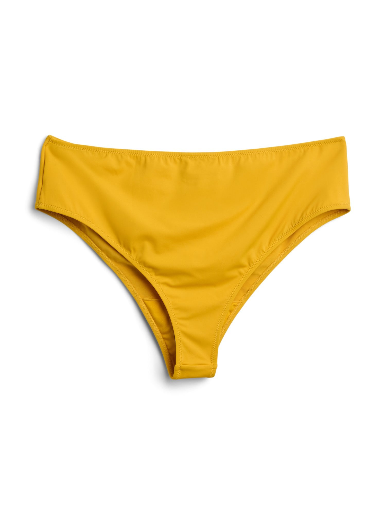 Swim by Zizzi Slip costum de baie Serina  galben auriu