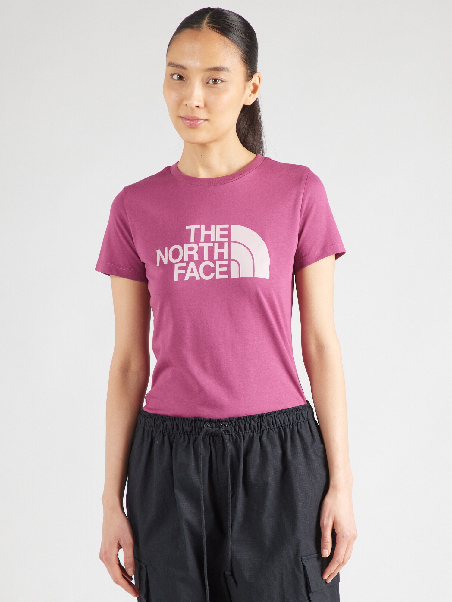 THE NORTH FACE Póló 'Easy'  bogyó / fehér termék 2. képe