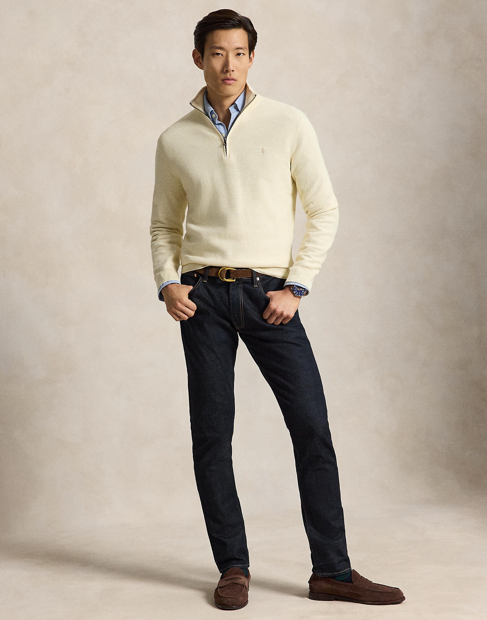 Polo Ralph Lauren Jersey crema – imagen 24