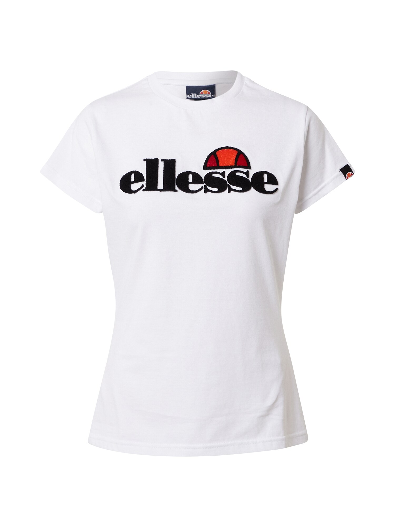 ELLESSE Marškinėliai 'Varety'  balta / juoda
