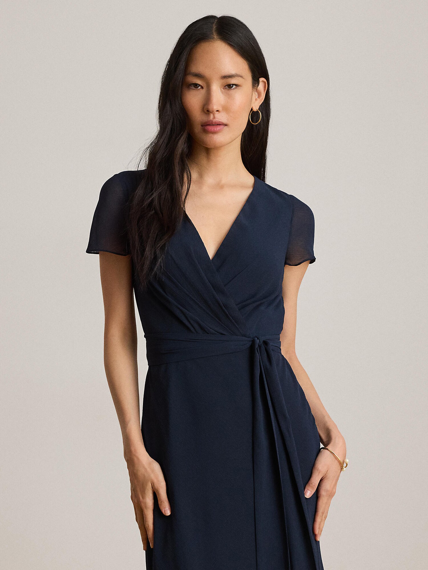Lauren Ralph Lauren Vestido de noche navy – imagen 8