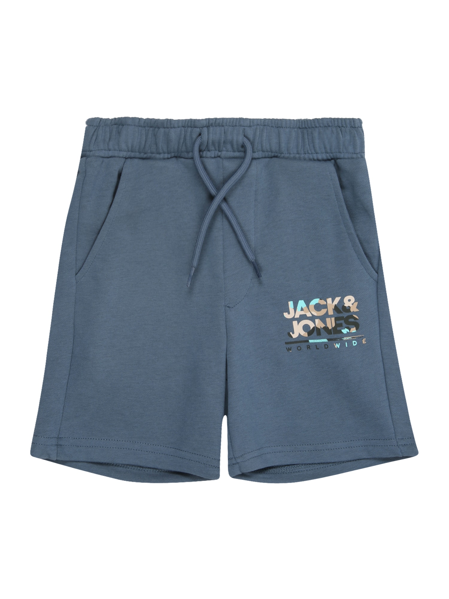 JACK & JONES MINI Pantaloni JPSTLUKE  bej / albastru porumbel / albastru deschis / negru