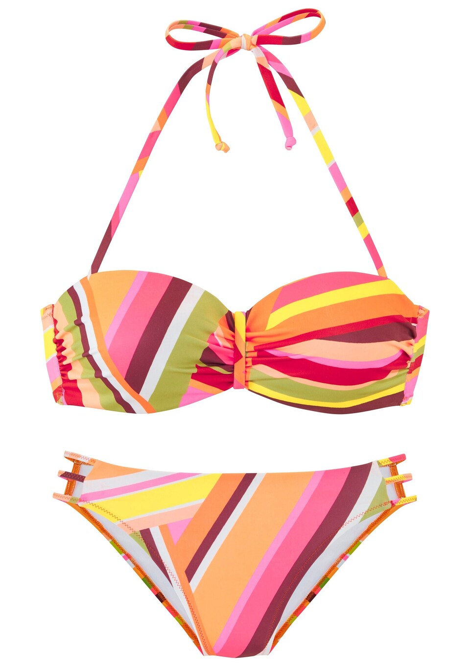 Bikini äpple / orange / rosa