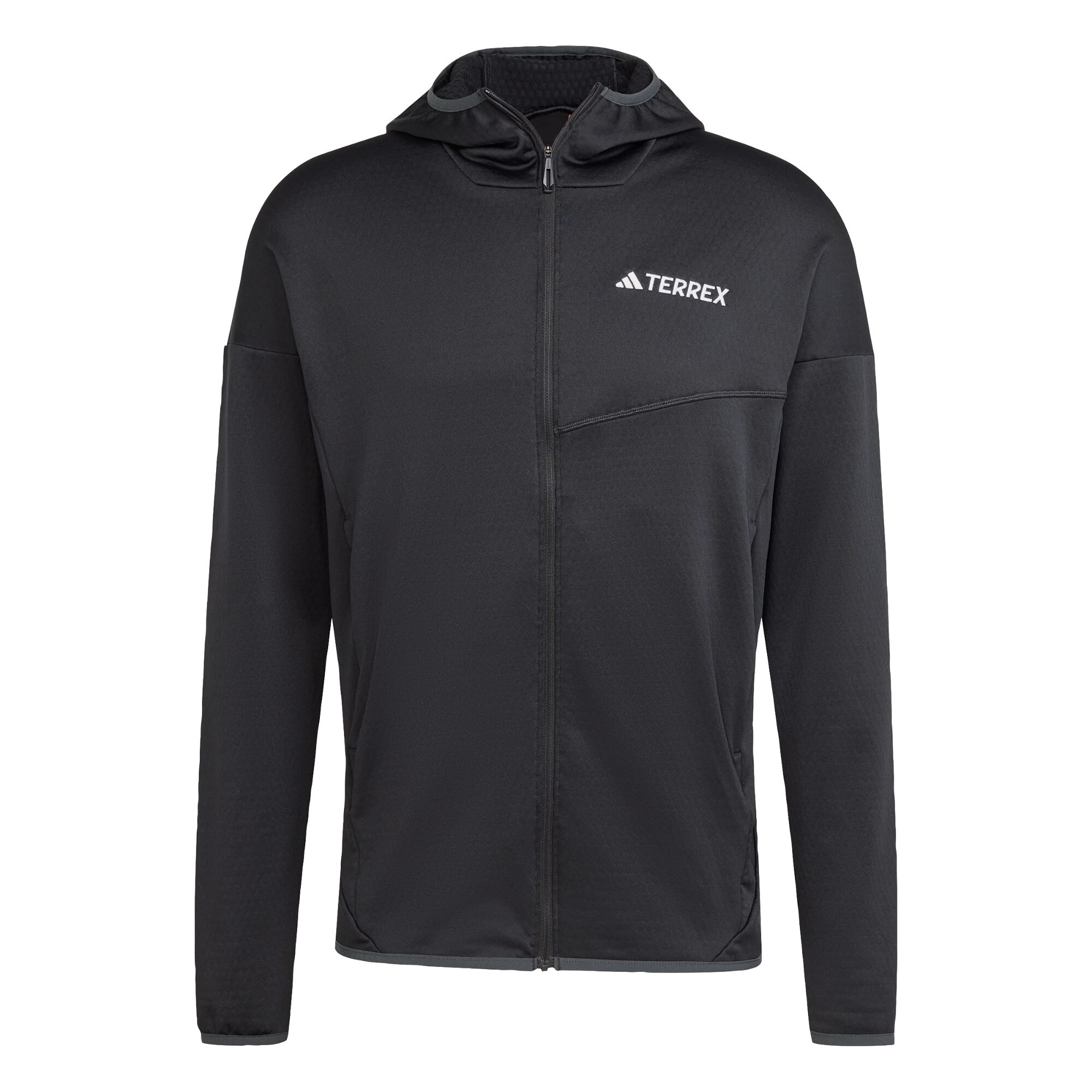 ADIDAS TERREX Jachetă  fleece funcțională Xperior  negru / alb