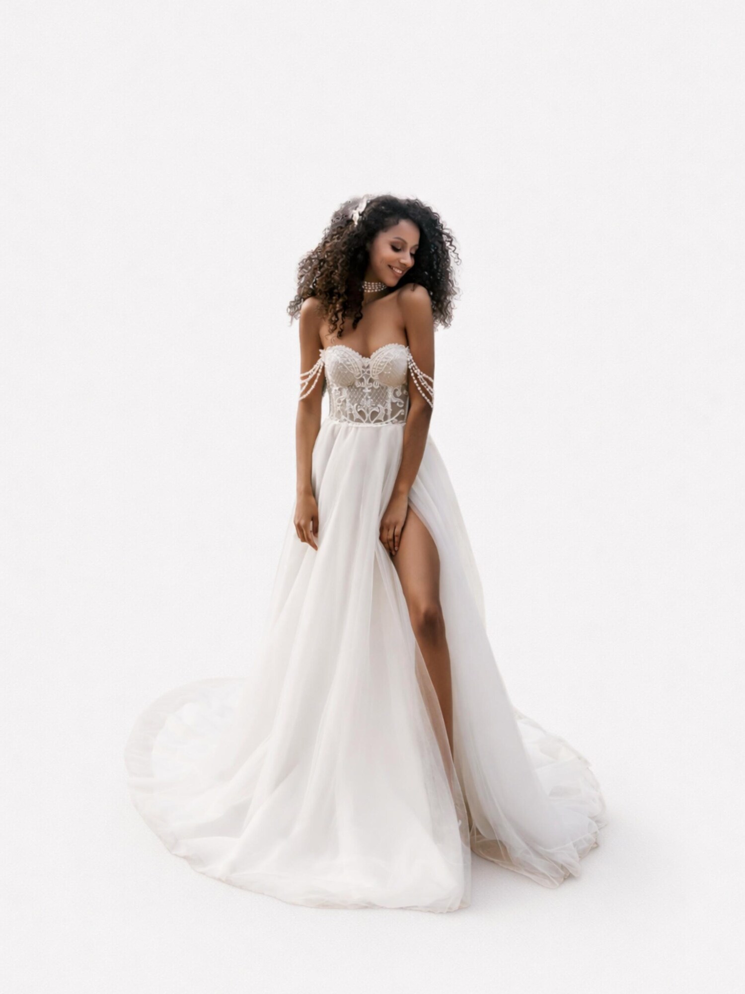 Devotion Dresses Abito da sera 'Wedding dress Ana'  avorio