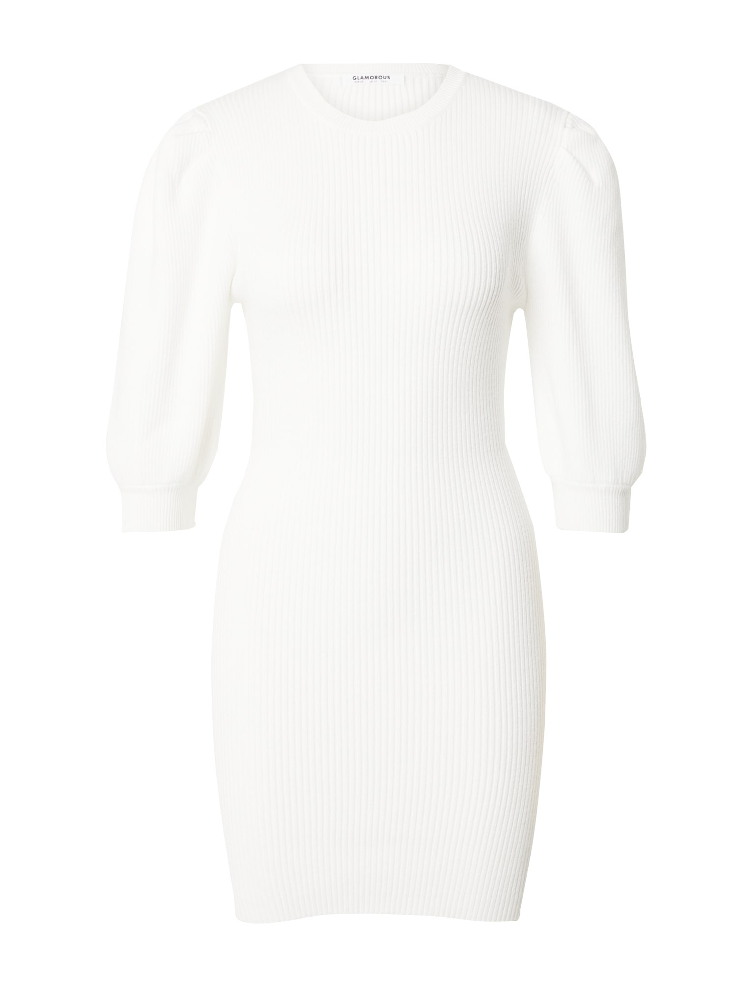 GLAMOROUS Плетена рокля  мръсно бяло