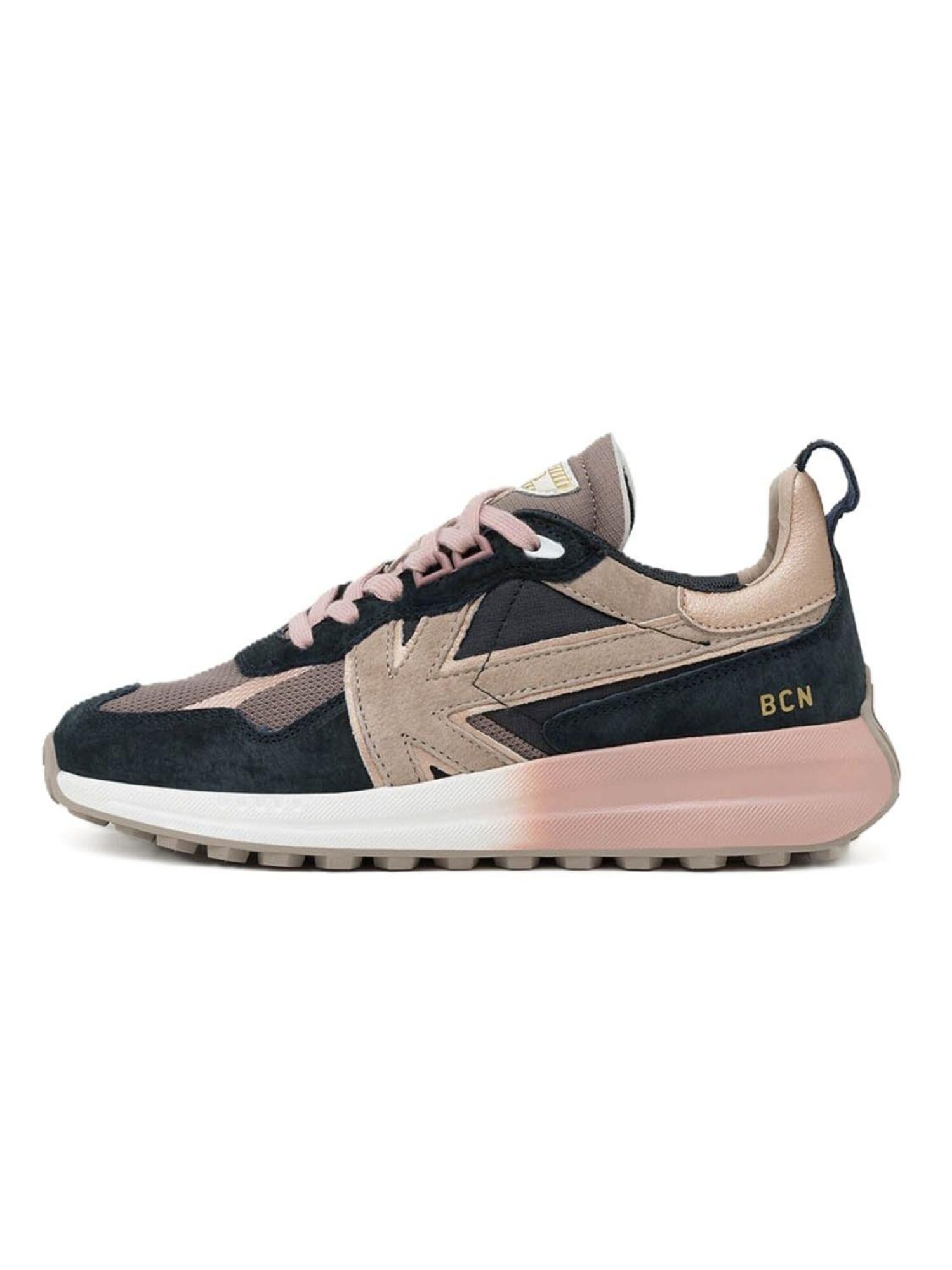 Kaotiko Sneakers Laag 'Detroit Fade' Antraciet