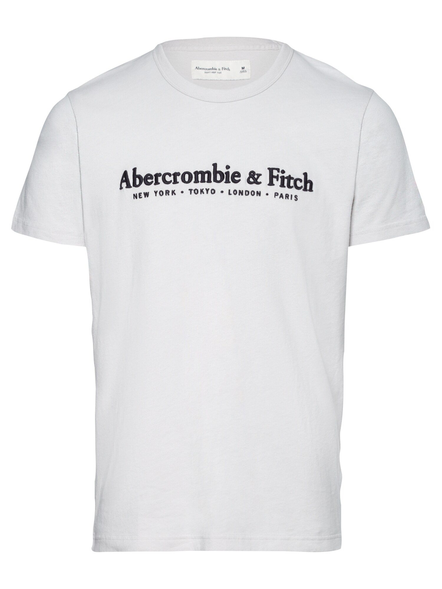 Abercrombie & Fitch Marškinėliai  šviesiai pilka