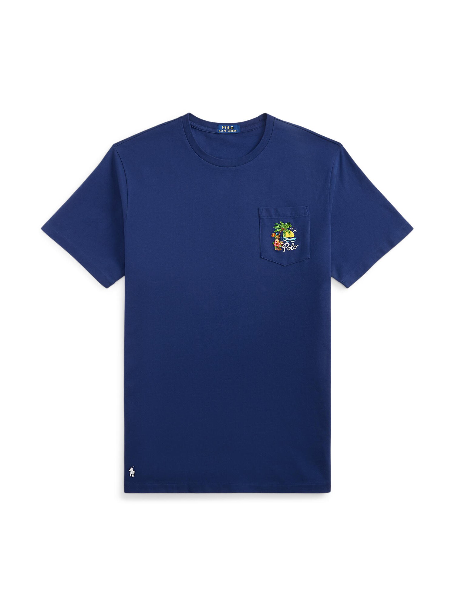 Polo Ralph Lauren Big & Tall Tricou  albastru închis / maro / galben / verde
