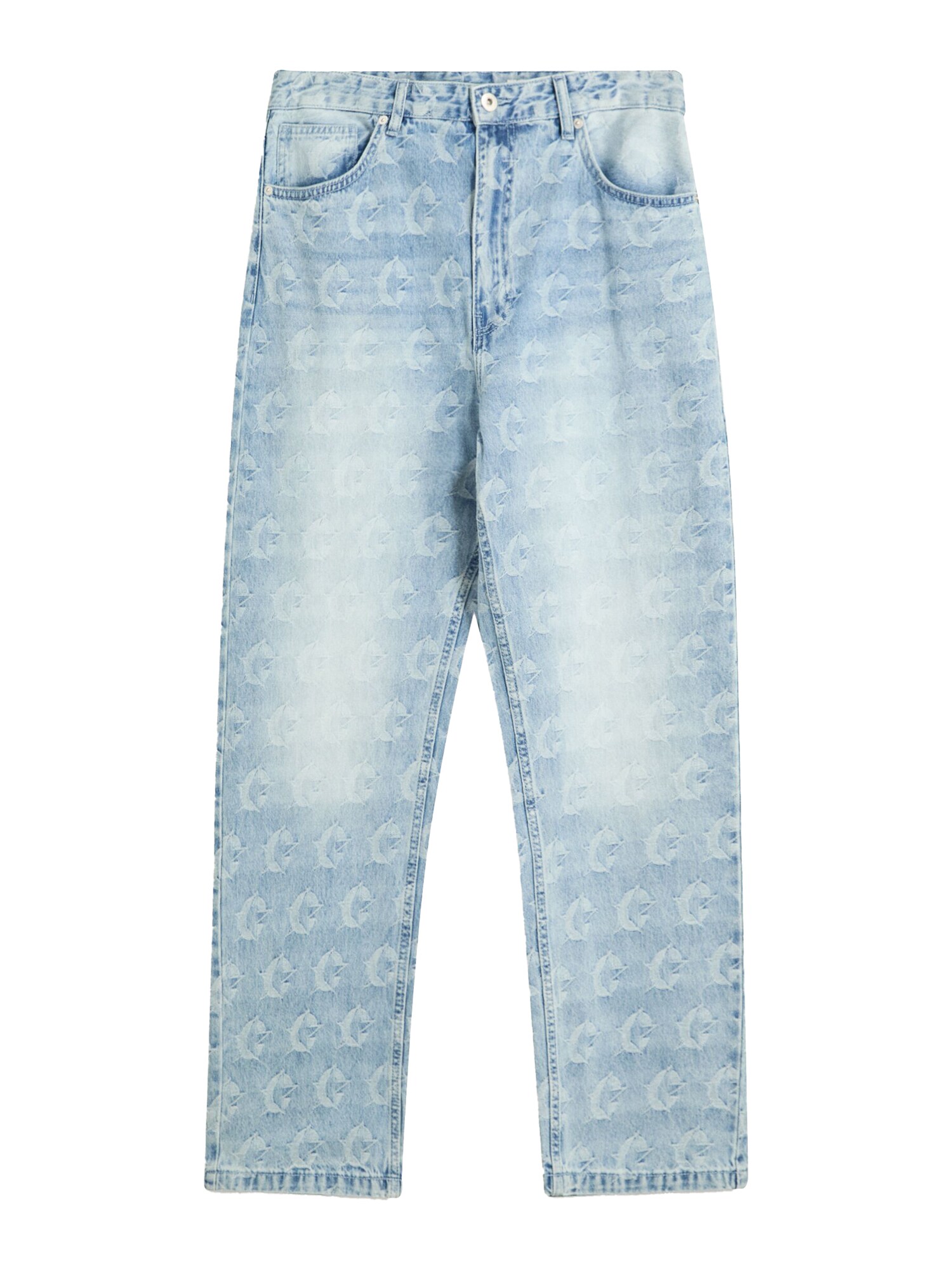 Bershka Džínsy  svetlomodrá