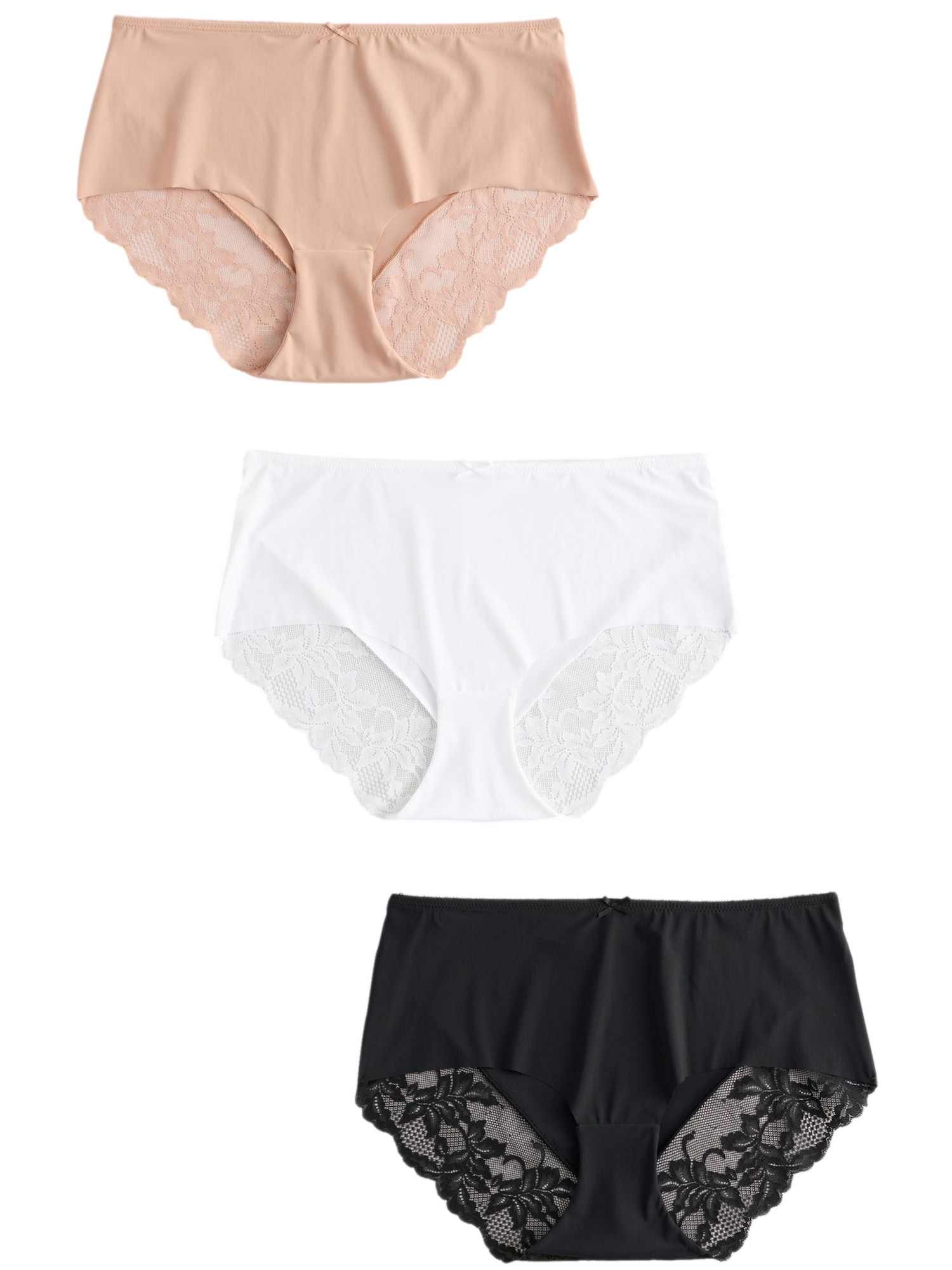 Next Slip  culoarea pielii / negru / alb