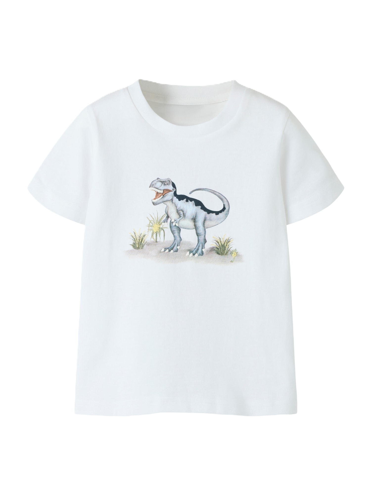 NAME IT Tricou NMMKALLE gri / oliv / negru / alb
