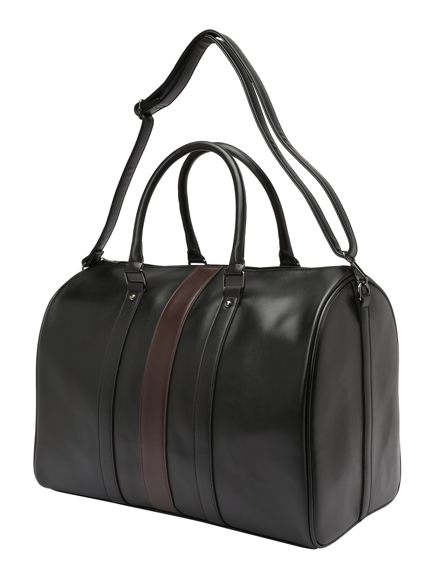 Guido Maria Kretschmer Men Weekend bag 'Benjamin'  castanho escuro / preto