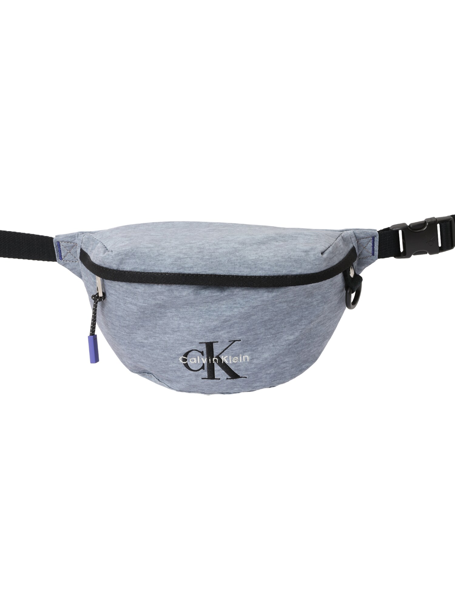 Calvin Klein Torbica za okrog pasu  pegasto siva / črna / bela