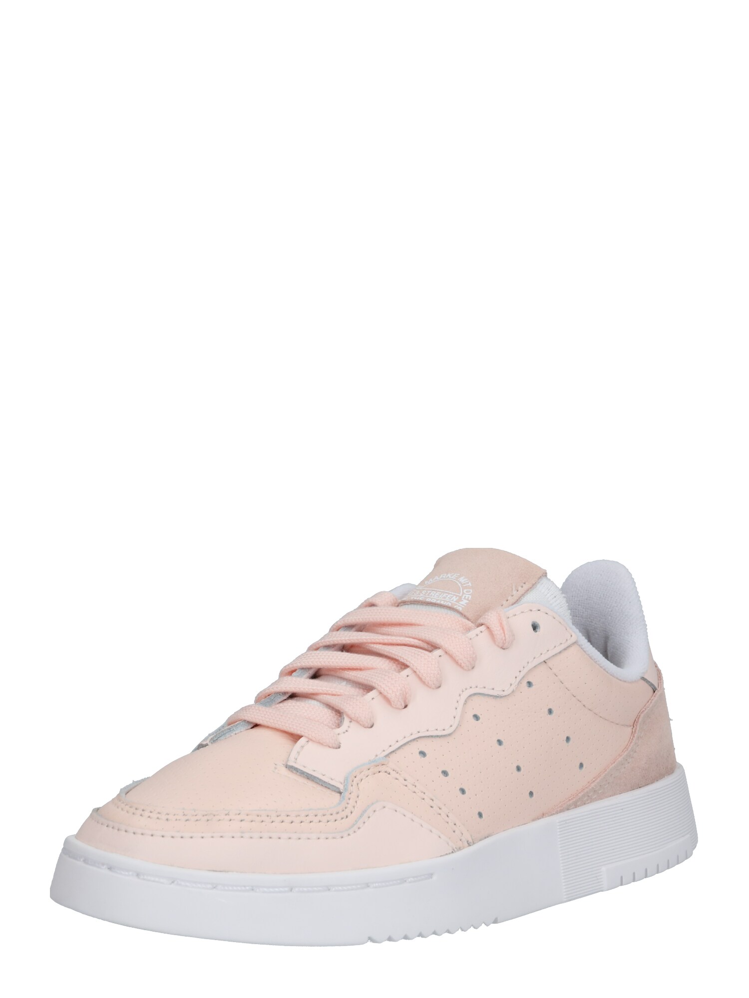 ADIDAS ORIGINALS Sportbačiai 'SUPERCOURT'  balta / rožių spalva