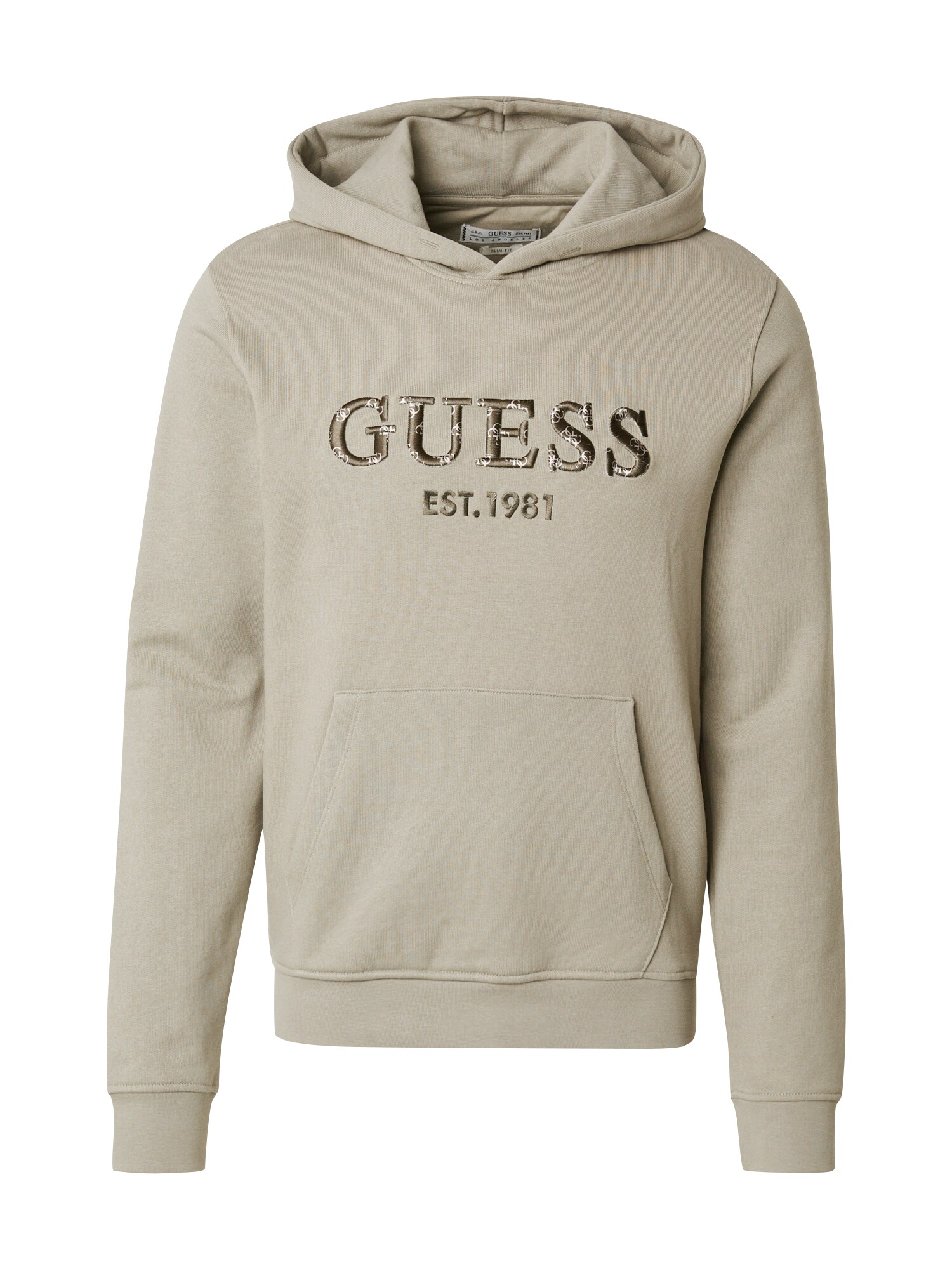 GUESS Tréning póló 'Beau'  khaki / olíva akciós termékkép 1