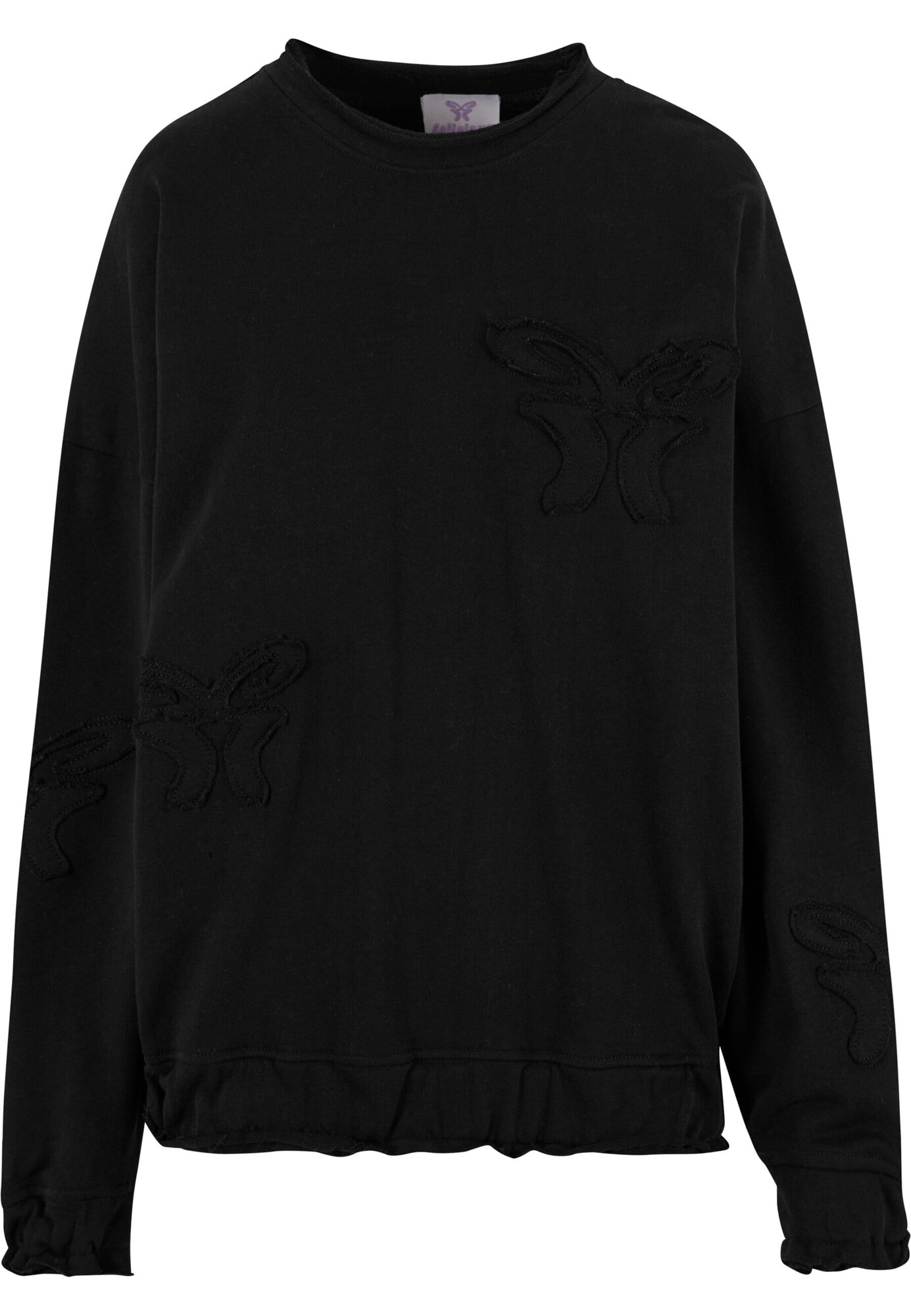 Felicious Bluză de molton  negru