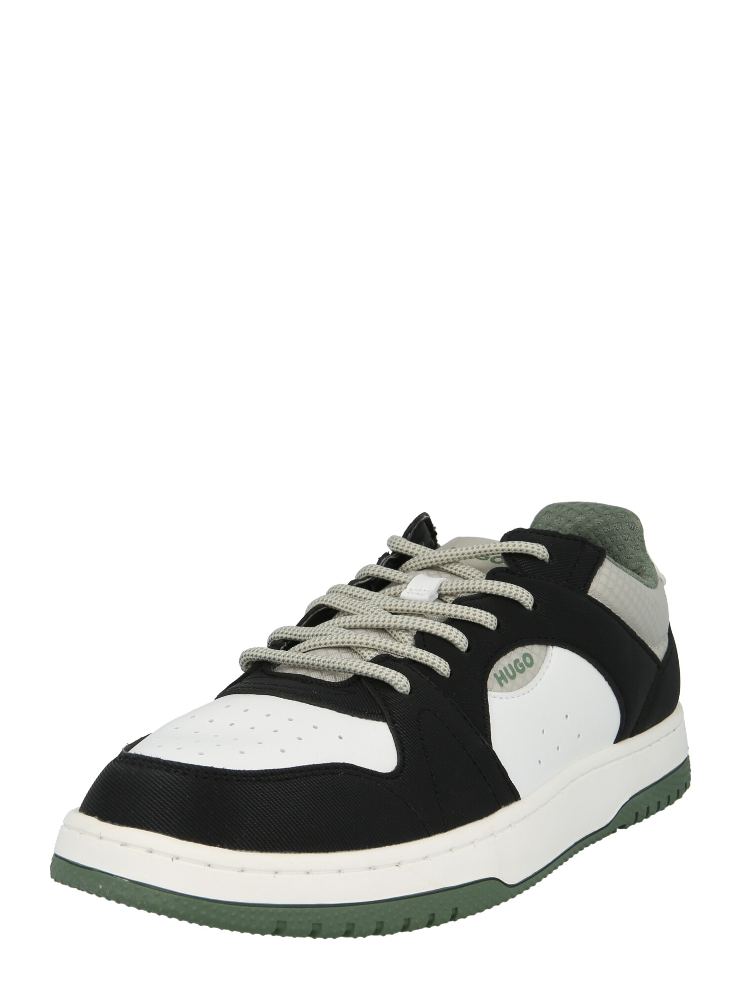 HUGO Sneaker low Hadrian  verde pastel / negru / alb