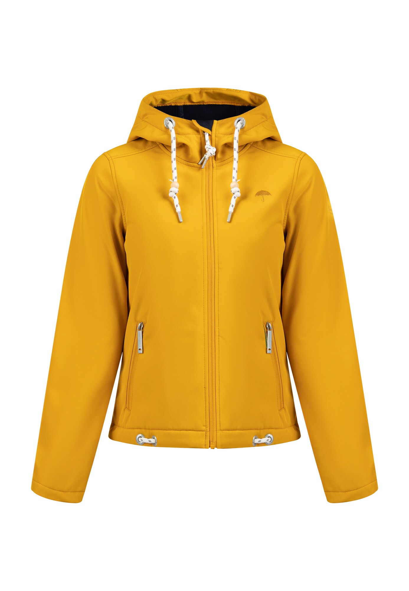 Schmuddelwedda Geacă funcțională Chancery  galben șofran / alb