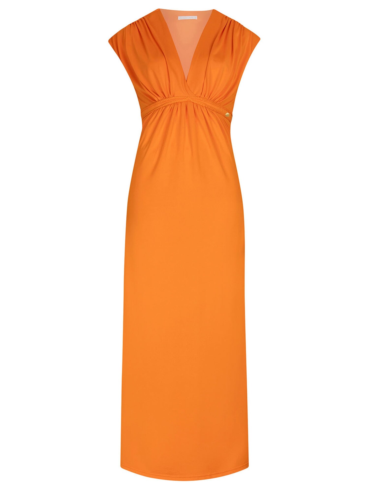 Chic By Lirette Jurk 'Kimono Dress Natural' Oranje