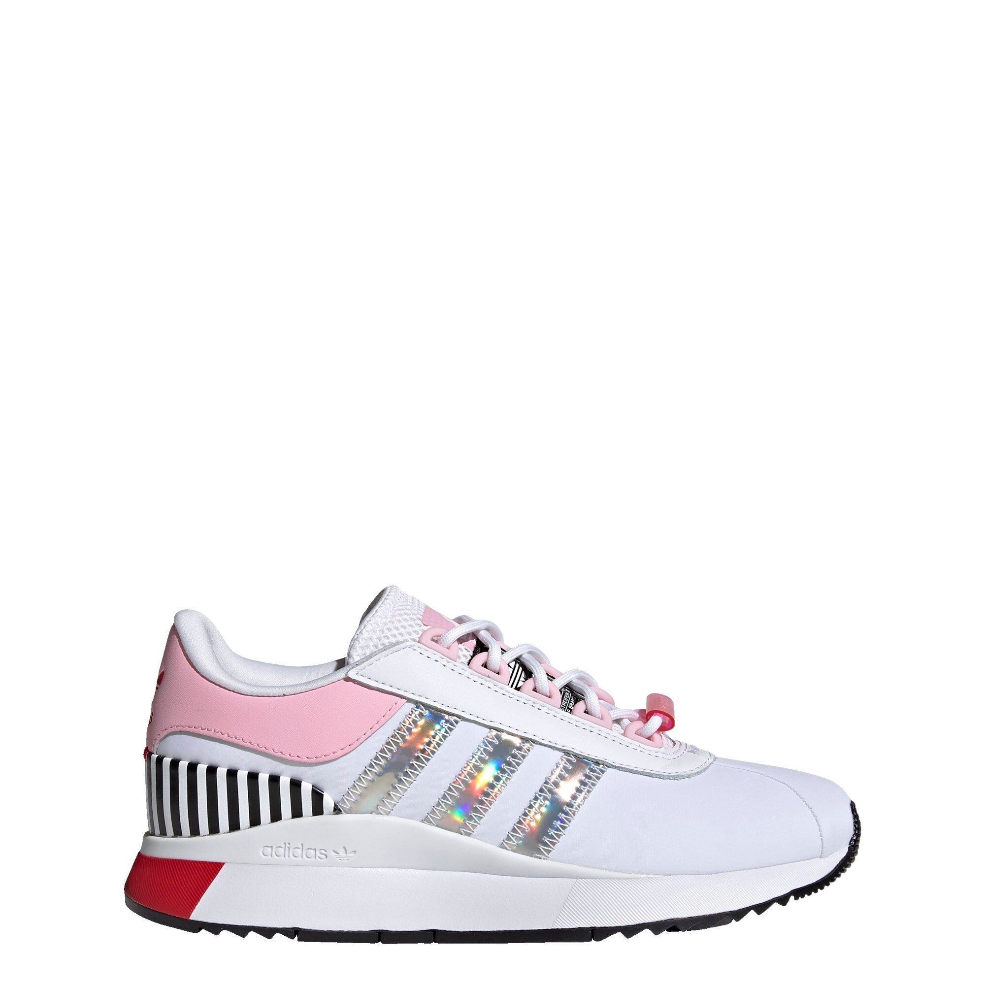 ADIDAS ORIGINALS Sneakers low 'Andridge'  white / pink / black / red