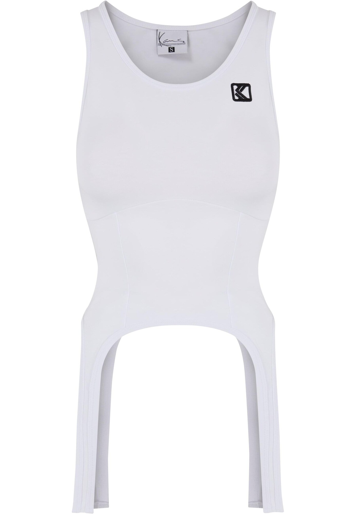 Karl Kani Top  negru / alb